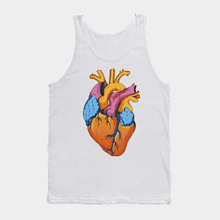 Anatomy Heart t shirt P R t shirt Tank Top